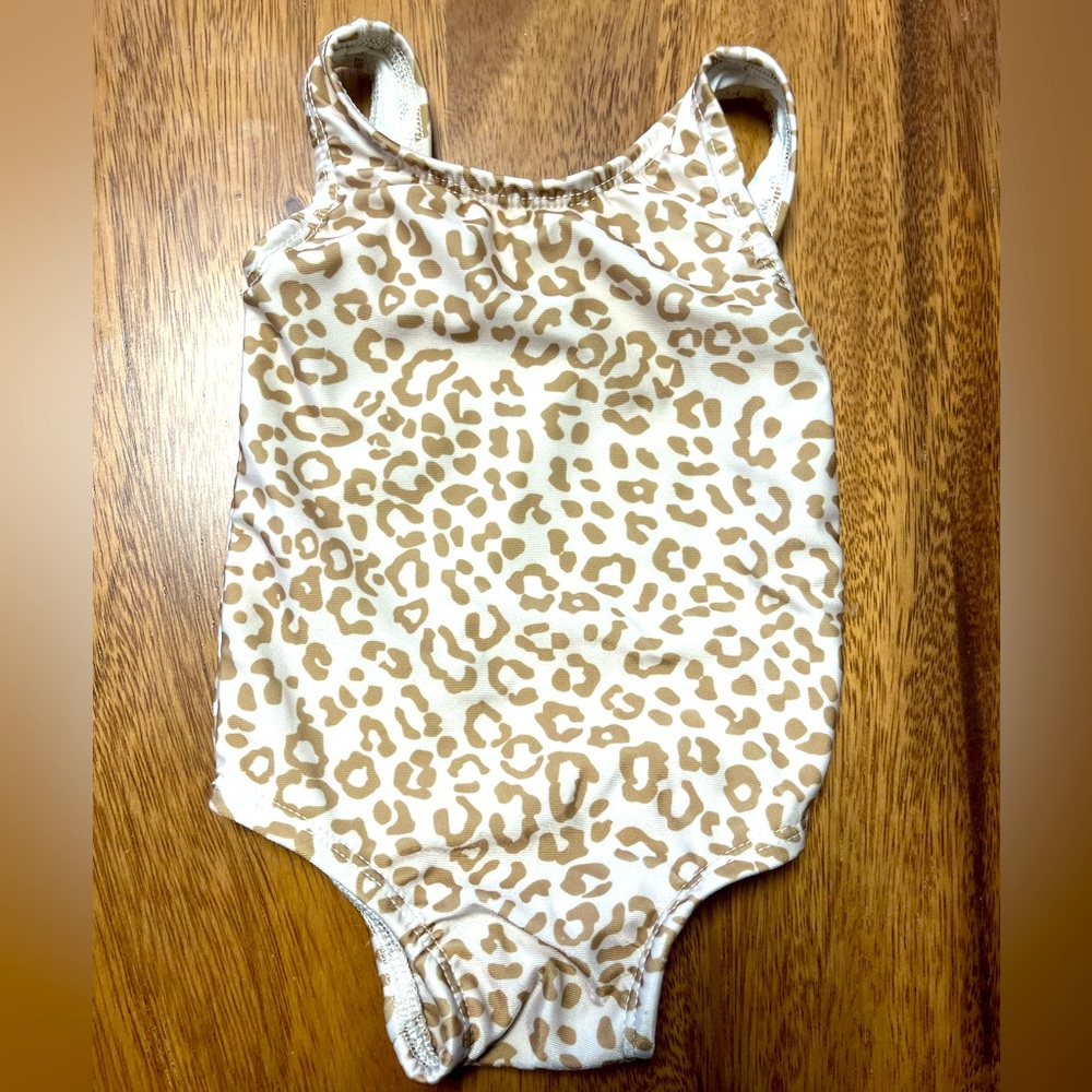 Kate Quinn Cheetah Print Bathing Suit 3-6m